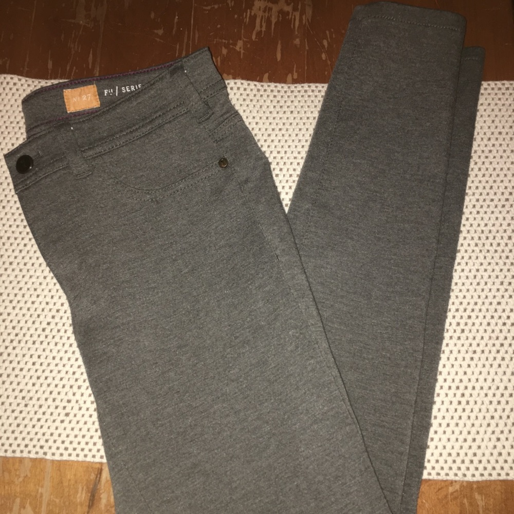 Pilcro thick gray leggings